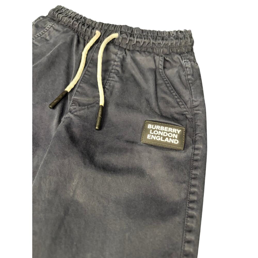 Burberry Kids' NWOT Luxury Logo Joggers Navy Blue Size 3Y Toddler - Rare - Picture 2 of 5